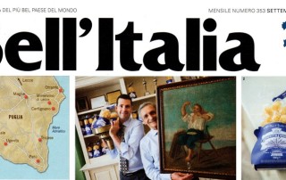 BELL'ITALIA SETTEMBRE 2015 COPERTINA.